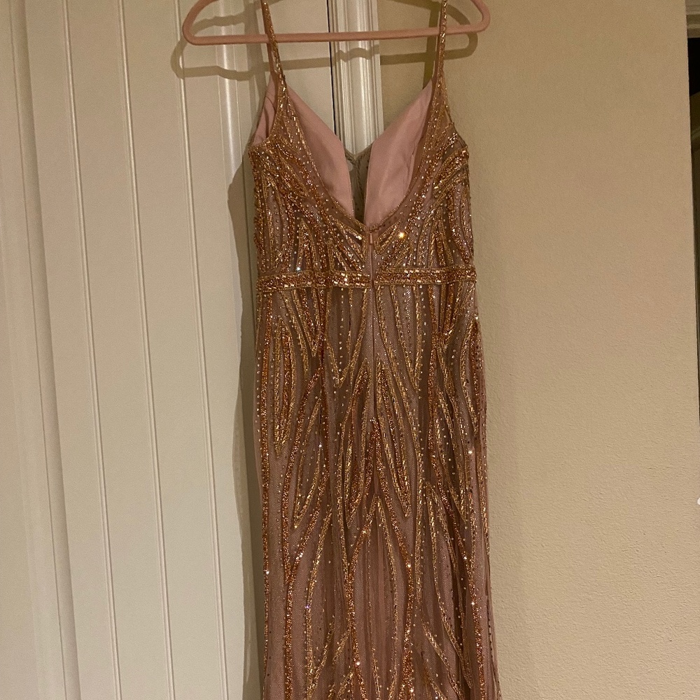 .Gorgeous formal gown or prom dress